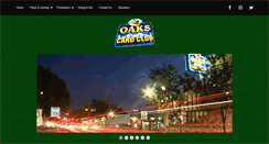 Desktop Screenshot of oakscardclub.com